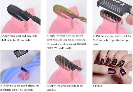3d Cat Eye Effect 7 Decoration Tools for Nails