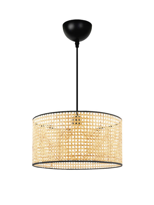 Heronia Pendant Light Brown 38x80cm