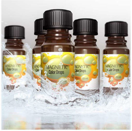 Magnetic Nail Design Color Drops 20ml Χρώματα Ζωγραφικής για Νύχια σε Κίτρινο Χρώμα