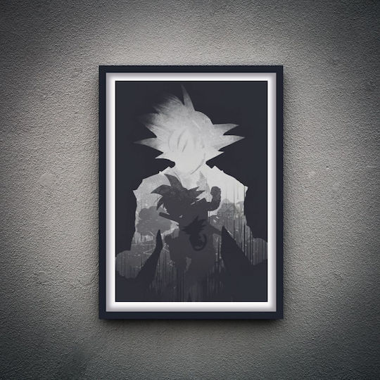 Dragon Ball Κάδρο Ξύλινο 30x40cm