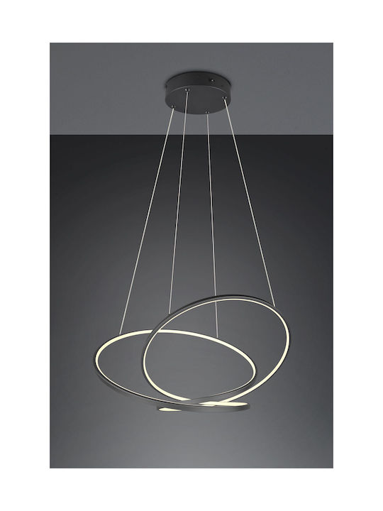 Trio Lighting Pendant Light Black