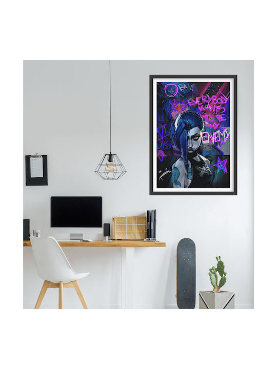 Афиш Jinx - Arcane 21x30см