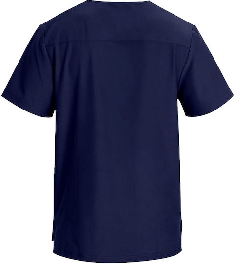 Be Unique Ανδρική Ιατρική Μπλούζα Navy Μπλε