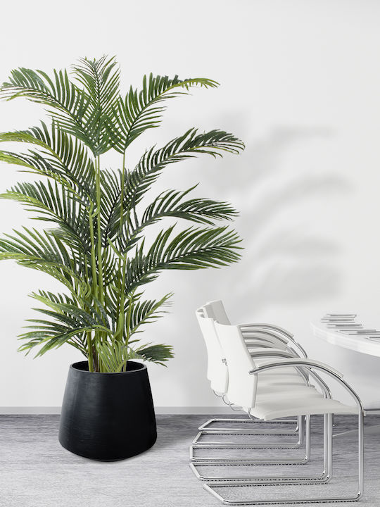 GloboStar Artificial Garden Tijuana Κασπώ Πολυεστερικό Μαύρο 82x82x90εκ.