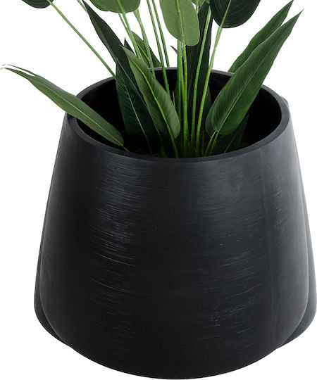GloboStar Artificial Garden Tijuana Κασπώ Πολυεστερικό Μαύρο 82x82x90εκ.
