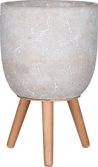 Edelman Κασπώ Τσιμεντένιο Γκρι με Βάση 12.5x12.5x19εκ.