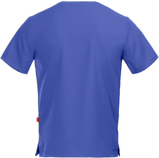 Velilla Unisex Ιατρική Μπλούζα Μπλε