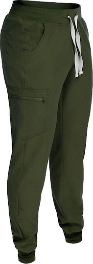 Be Unique Unisex Green Medical Pants