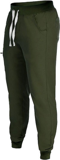 Be Unique Unisex Green Medical Pants