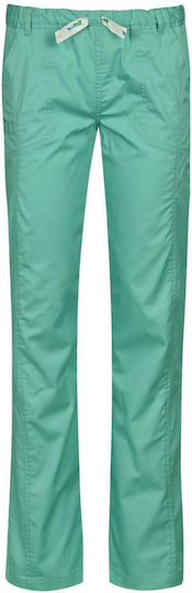 B-Well Luca Unisex Green Medical Pants Cotton and Polyester