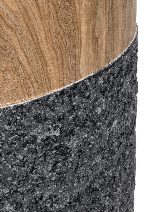 GloboStar Planter Polyester Black 39x39x52cm.
