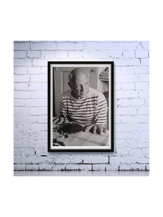 Pablo Picasso P Κάδρο Ξύλινο 21x30cm