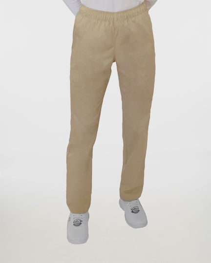Ayo Brave Unisex Beige Medical Pants Cotton and Polyester