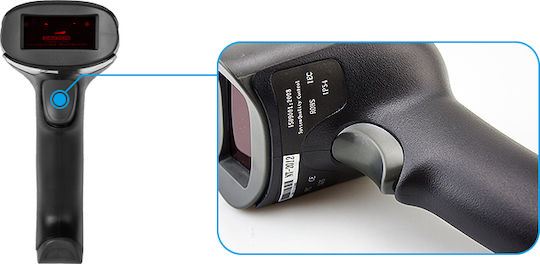 Netum Handheld Scanner Wired with 1D Barcode Reading Capability