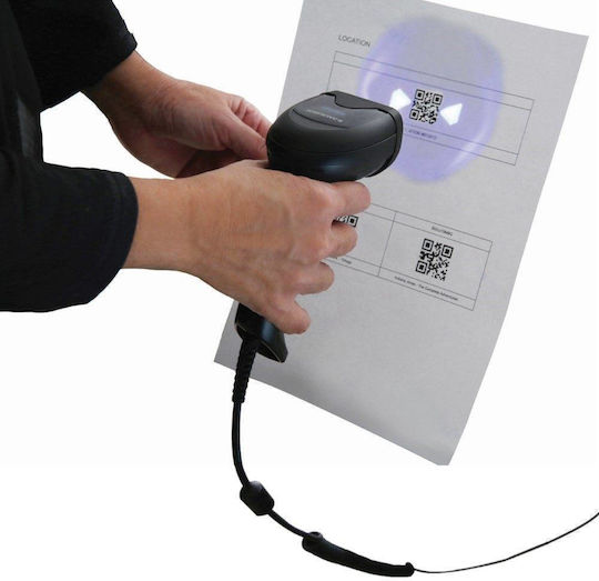 Datalogic QuickScan QD2500 Handheld Scanner Wired with 2D and QR Barcode Reading Capability