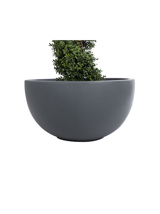GloboStar Planter Polyester Gray 61x61x30cm.