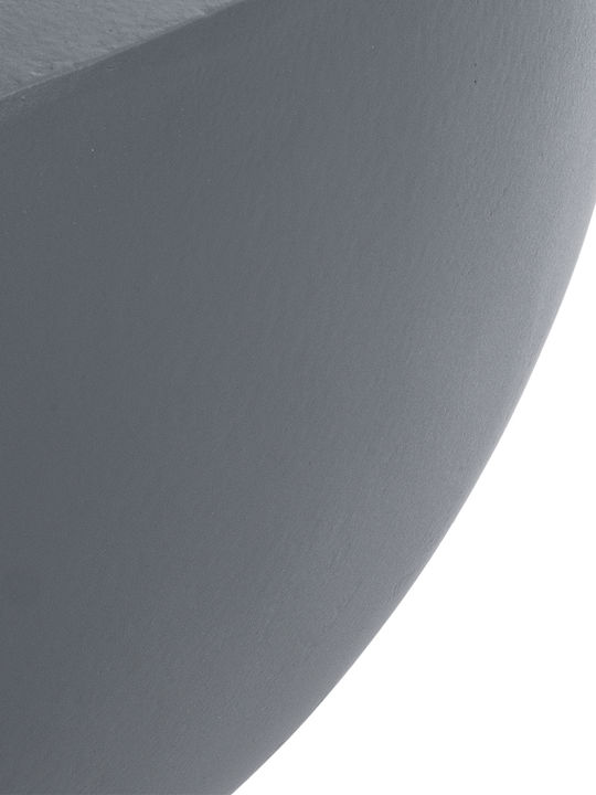 GloboStar Planter Polyester Gray 61x61x30cm.