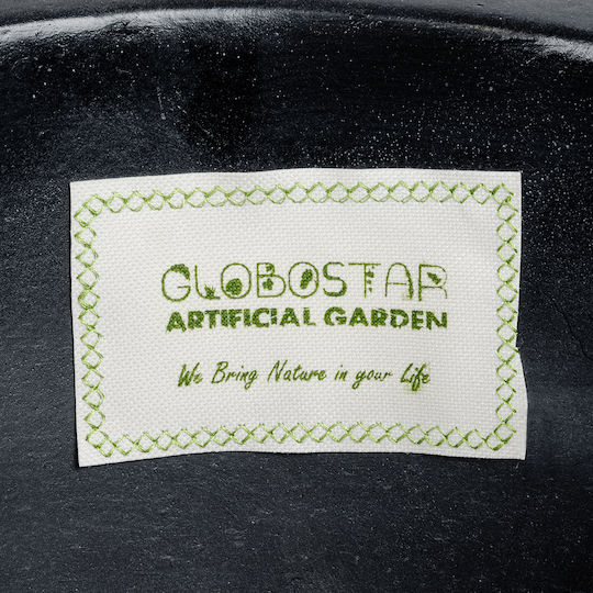 GloboStar Κασπώ Πολυεστερικό Μαύρο 35x35x54εκ.