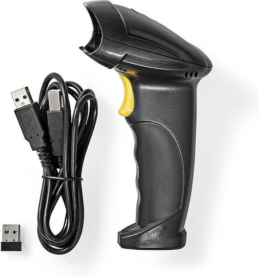 Nedis Handheld Scanner Wireless with 1D Barcode Reading Capability