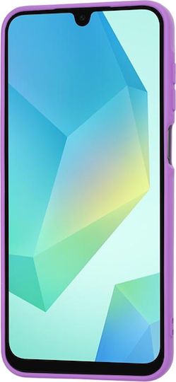 Techsuit Softflex Umschlag Rückseite Silikon Lila (Samsung Galaxy A16 4G, Samsung Galaxy A16 5G)