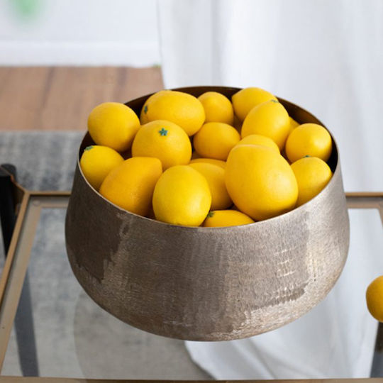 Artekko Planter Aluminum Gold 19.5x19.5x33cm.
