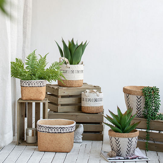 Artekko Plant Pot Concrete Beige Artekko Plant Pot Concrete Beige