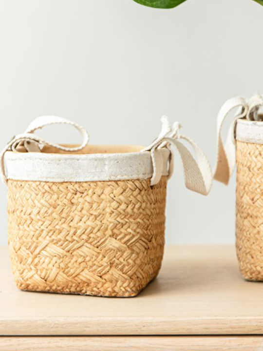 Artekko Planter Concrete Beige 16x16x14cm.