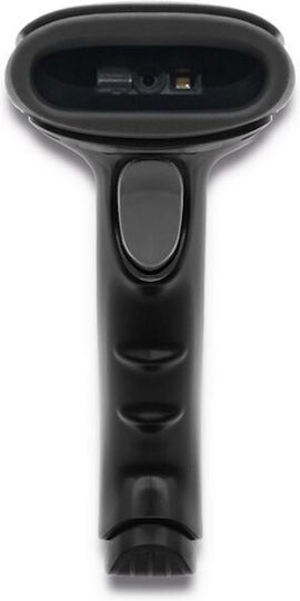 Qoltec Scanner portabil Wireless cu capacitate de citire a codurilor de bare 2D și QR