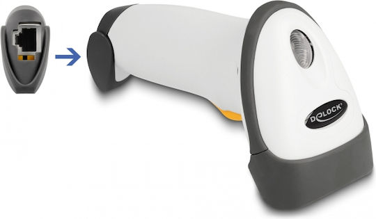 DeLock Scanner Χειρός Ενσύρματο με Δυνατότητα Ανάγνωσης 1D Barcodes