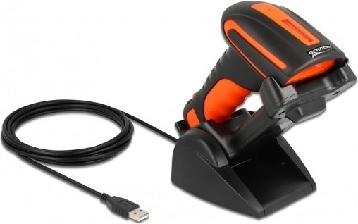 DeLock Scanner Χειρός Ασύρματο με Δυνατότητα Ανάγνωσης 2D και QR Barcodes