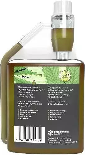 Nature Συμπλήρωμα Διατροφής Σκύλου σε Έλαιο 250ml για Δέρμα & Τρίχωμα