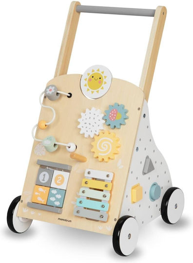 Holzlernläufer 8-in-1 Baby-Schiebespielbrett