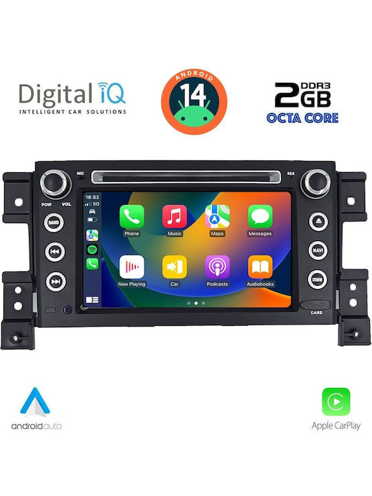 Digital IQ Car Audio System for Suzuki Grand Vitara 2005-2015 (Bluetooth/USB/AUX/WiFi/GPS) with Touch Screen 7"