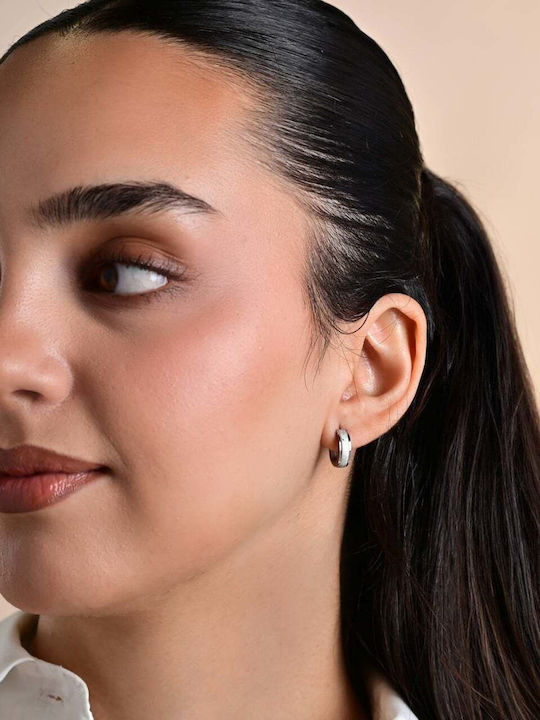 Akzent Earrings Hoops made of Steel