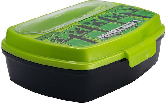 Stor Minecraft Plastic Kids' Food Container Minecraft Green