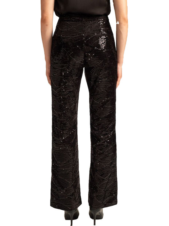 Ashleys Dama Tesatura Pantaloni Black