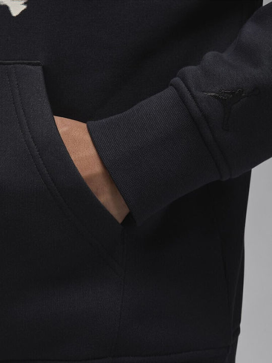 Sweatshirt mit Kapuze Schwarz