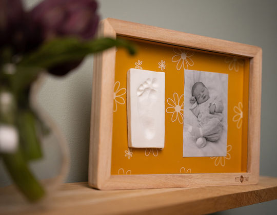 Petit Artichaut Erinnerungsrahmen für Babys aus Holz