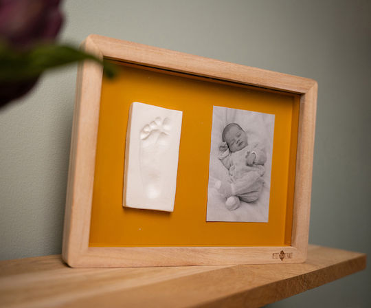 Petit Artichaut Erinnerungsrahmen für Babys aus Holz