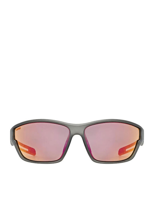 Uvex Sportstyle 806 Γυαλιά Ηλίου με Κοκκάλινο Σκελετό Uvex Sportstyle 806 Γυαλιά Ηλίου με Κοκκάλινο Σκελετό