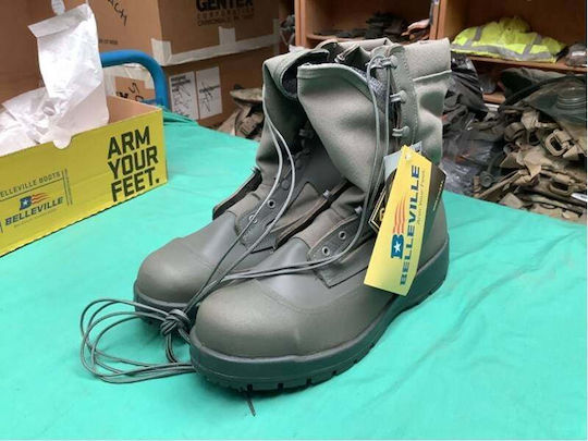 Belleville Militär-/Kampfstiefel Wasserdichte mit Gore-Tex Membran Beige