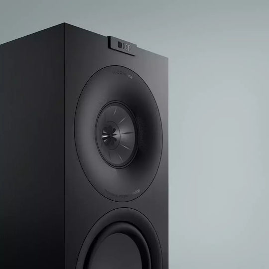 Kef Q Concerto Meta Pair of Hi-Fi Speakers Bookself 180W 3 No of Drivers W21xD31.5xH41.5cm. Black