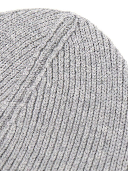 Beanie Beanie Knitted in Gray color