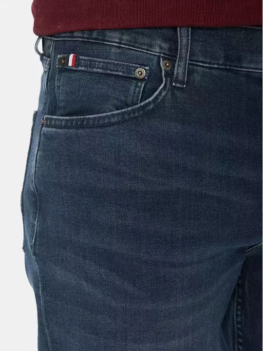Denton Men's Elastic Straight Blue Jeans Pants