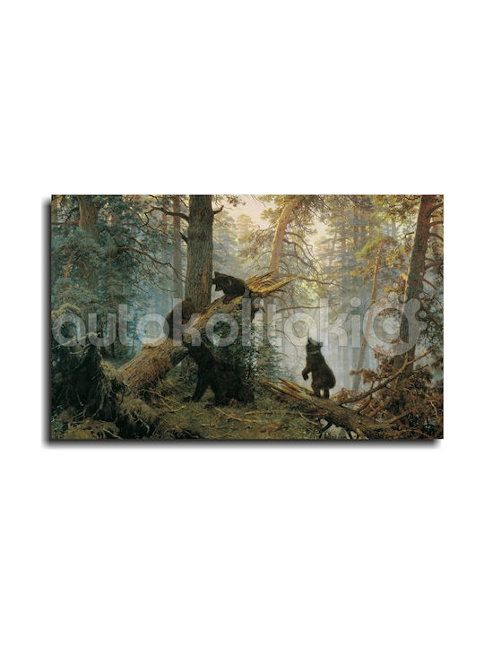 Πίνακας Αντίγραφο Morning In A Pine Forest Ivan Shishkin Konstantin Savitsky 60cm X 40cm