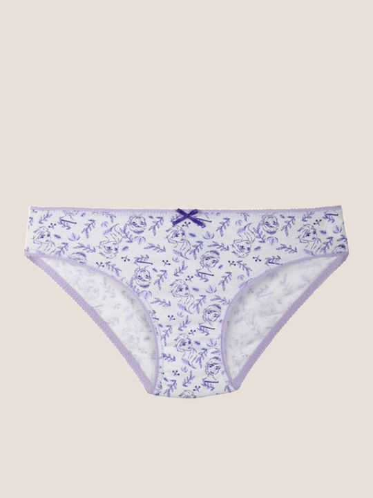 Disney Frozen Комплект детски гащички Lilac 3бр