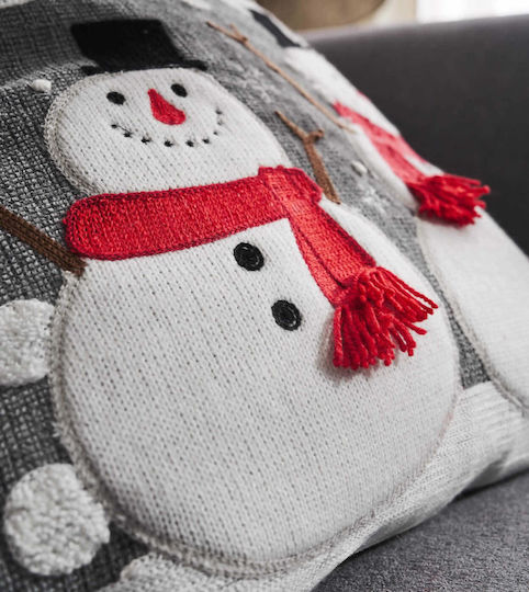 Gofis Home Christmas Decorative Square Pillowcase 43x43cm