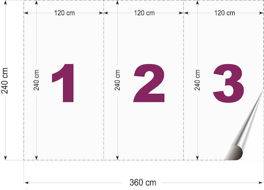 Τοιχογραφία Άλογα Διακόσμηση Τοίχων Διακόσμηση Τοίχων Ταπετσαρία 240x360