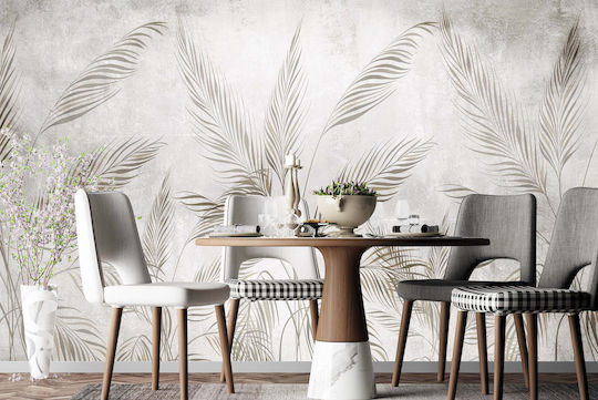 Wandbild Wohnzimmer Tropische Palmblätter 148x220