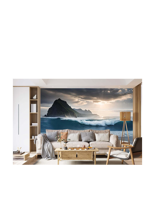 Moderne Wandtapete Wohnzimmer Strand Ozeanblick 240x360